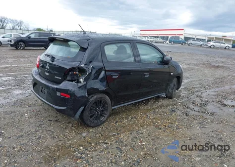 2019 Mitsubishi Mirage Le from USA, damaged, VIN ML32A5HJ2KH002081